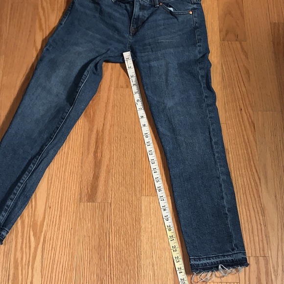 Gap Girlfriend Jeans Released Hem Waist 25 - Picture 9 of 9
